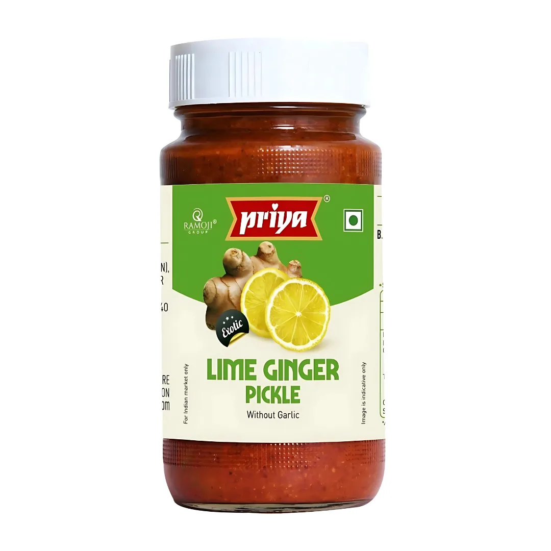 Priya Lime and Ginger Pickle 300g