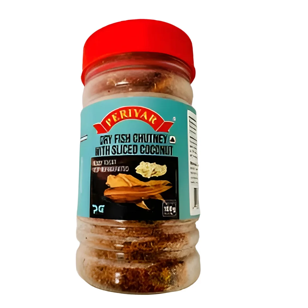Periyar Dry Fish Chutney with sliced Coconut 100g