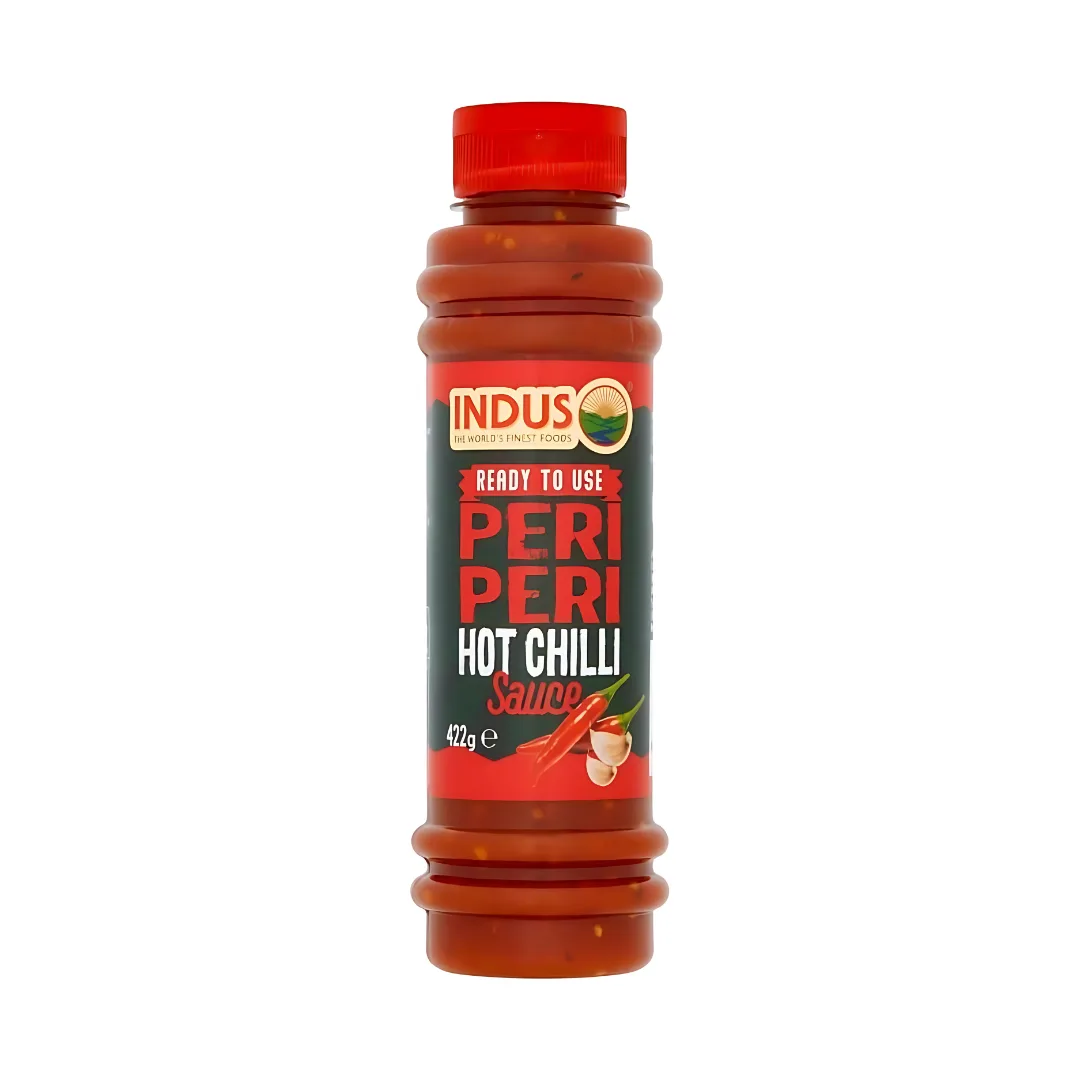 Indus Peri-Peri Hot Chilli Sauce 422g