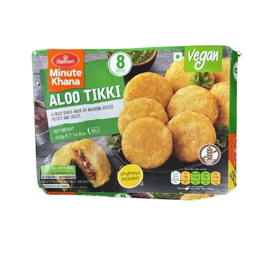 Haldiram's frozen aloo tikki BUY 1 GET 1 FREE