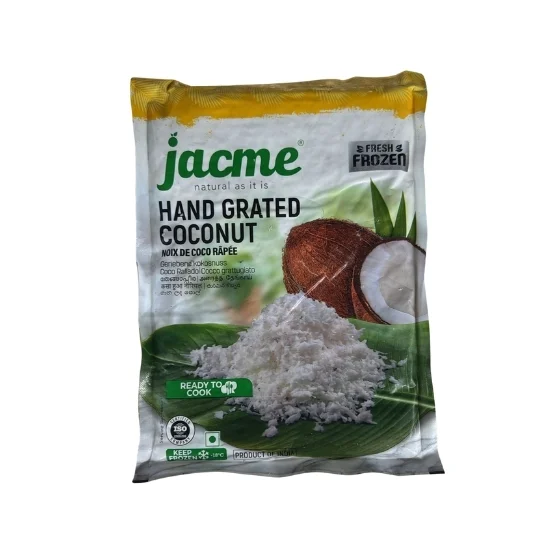 Jacme frozen fresh hand grated coconut