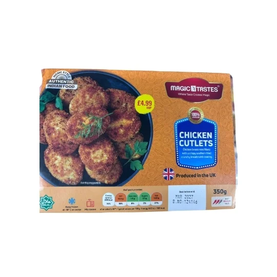 Magic tastes frozen chicken cutlets