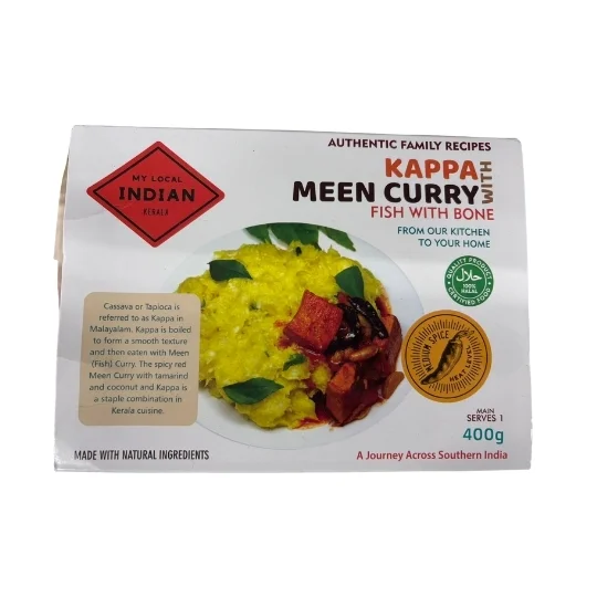 My local Indian Kerala frozen kappa meen curry