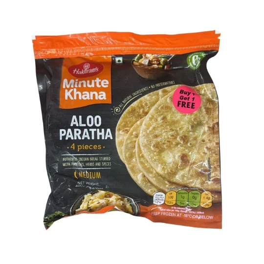 Haldiram's frozen aloo paratha BUY 1 GET 1 FREE