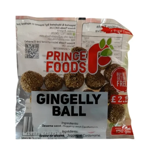 Prince foods gingelly ball BUY 1 GET 1 FREE