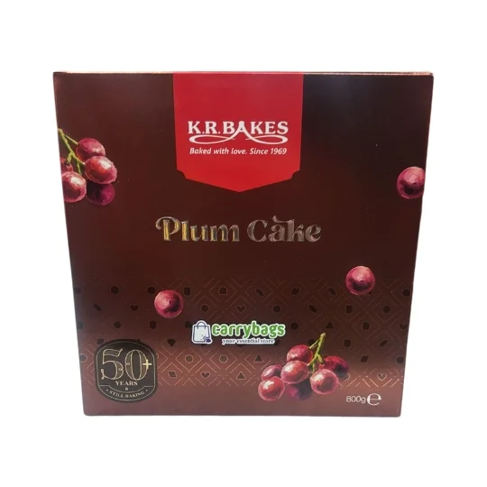 KR bakes plum cake 800g