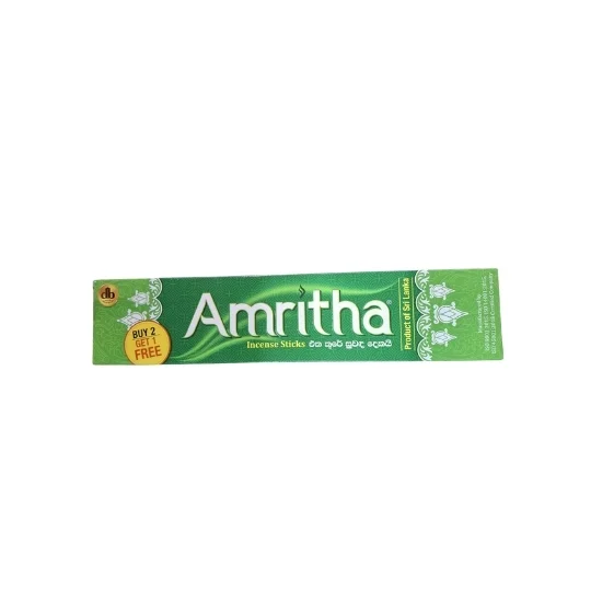 Amritha Incense (Green Pack) BUY 2 GET 1 FREE