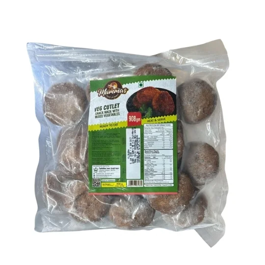 Mammas Frozen Veg Cutlet - 908g