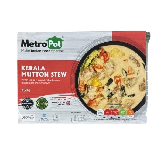 Metro Pot Frozen Kerala Mutton Stew - 350g
