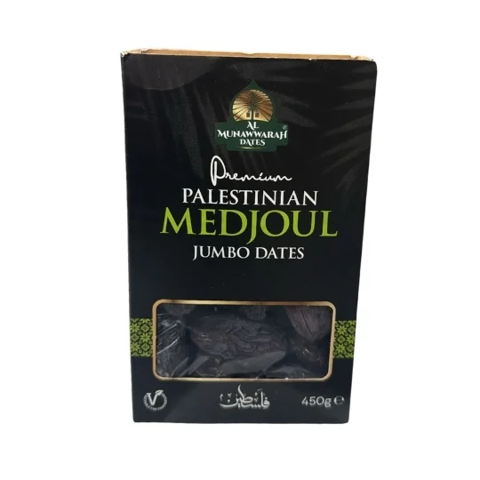 Al Munawwarah Premium Palestinian Medjoul Jumbo Dates 450g