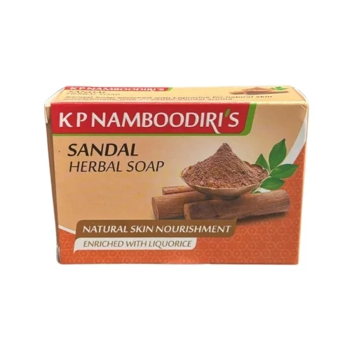 KP Namboodiri's Sandal Herbal Soap 75g