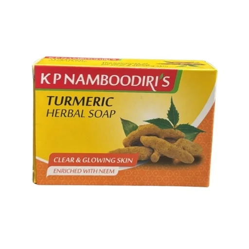 KP Namboodiri's Turmeric Herbal Soap 75g