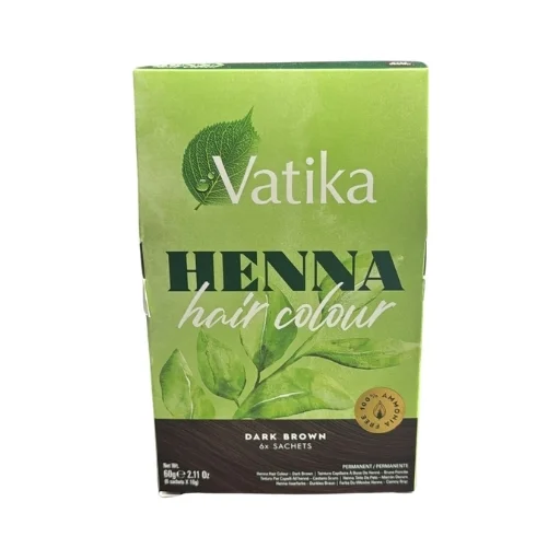 Vatika Henna Hair Colour Dark Brown 60g