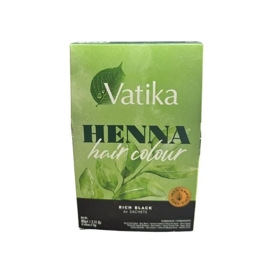 Vatika Henna Hair Colour Rich Black 60g