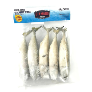 Diamond Seafoods Frozen Mackerel Whole 1kg