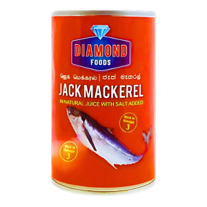 Diamond Foods Jack Mackerel in Natural Juice with Salt added 425g
