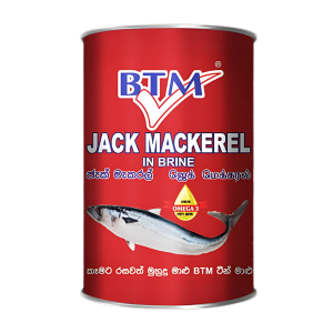 BTM Jack Mackerel in Brine 425g