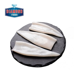 Diamond Seafoods Cleaned Squid 1kg