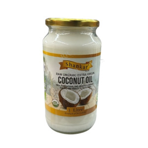Shankar raw organic extra virigin coconut oil 1L