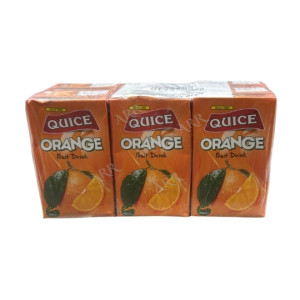 Quice orange fruit drink pack of 6