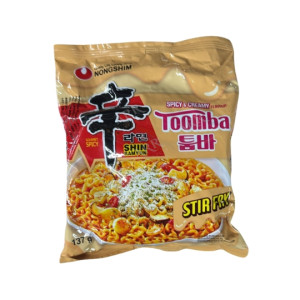 Nongshim spicy & creamy flavour toomba shin ramyun 