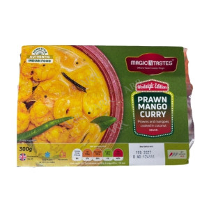 Magic tastes frozen prawn mango curry