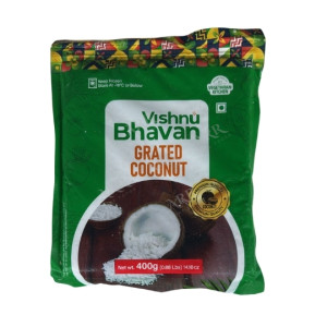 Vishnu bhavan frozen grated coconut