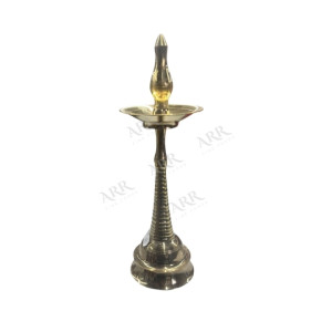 Brass Oil Lamp (Tall)